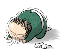 My boss! Bald head Mr.Hageyama's life sticker #3438675