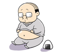 My boss! Bald head Mr.Hageyama's life sticker #3438681