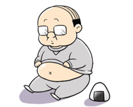 My boss! Bald head Mr.Hageyama's life sticker #3438681