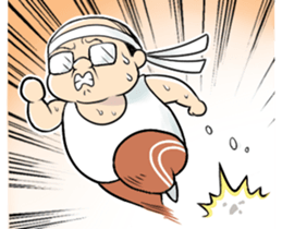 My boss! Bald head Mr.Hageyama's life sticker #3438685