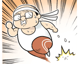 My boss! Bald head Mr.Hageyama's life sticker #3438685