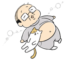 My boss! Bald head Mr.Hageyama's life sticker #3438687