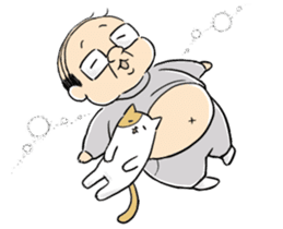 My boss! Bald head Mr.Hageyama's life sticker #3438687