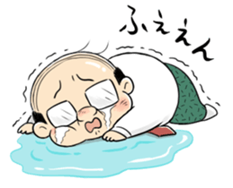 My boss! Bald head Mr.Hageyama's life sticker #3438690