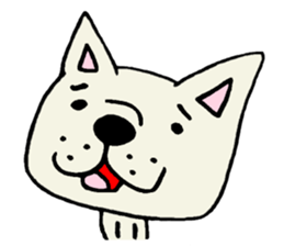 Together with French bulldog. sticker #3439197