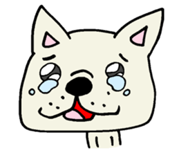 Together with French bulldog. sticker #3439206