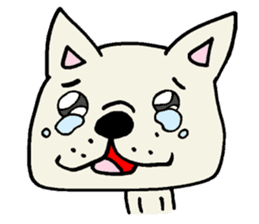 Together with French bulldog. sticker #3439206