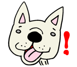 Together with French bulldog. sticker #3439212