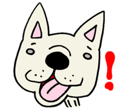 Together with French bulldog. sticker #3439212