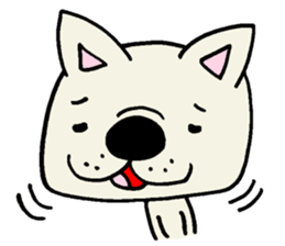 Together with French bulldog. sticker #3439216