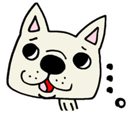 Together with French bulldog. sticker #3439221