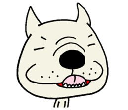 Together with French bulldog. sticker #3439228