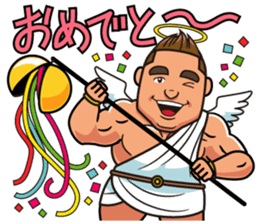 Gachibuto Angel part-1 sticker #3439249
