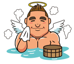 Gachibuto Angel part-1 sticker #3439271