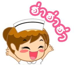 Lovely Nurse 2 by Vicc Voon sticker #3439797