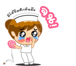 Lovely Nurse 2 by Vicc Voon sticker #3439803