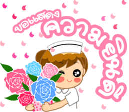 Lovely Nurse 2 by Vicc Voon sticker #3439809