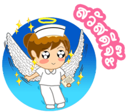 Lovely Nurse 2 by Vicc Voon sticker #3439818