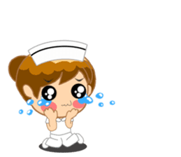 Lovely Nurse 2 by Vicc Voon sticker #3439825