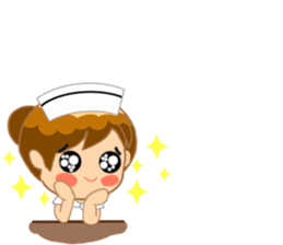 Lovely Nurse 2 by Vicc Voon sticker #3439830