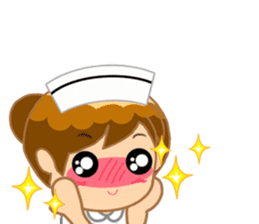 Lovely Nurse 2 by Vicc Voon sticker #3439832