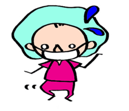 Operating room nurse sticker #3440202