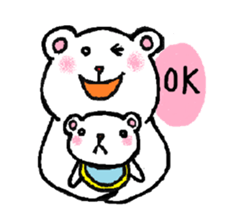 parent and child of the bear sticker #3440766
