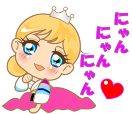 cute girl.40pattern costumes sticker #3441154