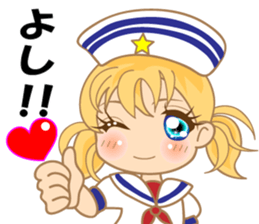 cute girl.40pattern costumes sticker #3441160