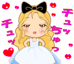 cute girl.40pattern costumes sticker #3441164