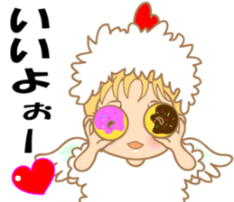 cute girl.40pattern costumes sticker #3441169