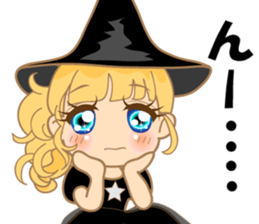 cute girl.40pattern costumes sticker #3441172