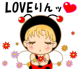 cute girl.40pattern costumes sticker #3441185