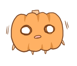 Pumpkin Character sticker #3441194