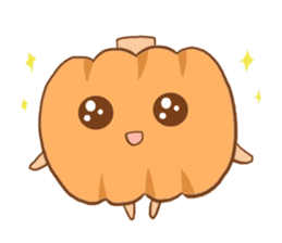 Pumpkin Character sticker #3441199
