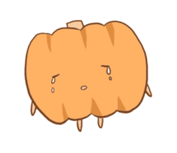 Pumpkin Character sticker #3441203