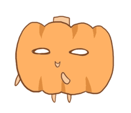 Pumpkin Character sticker #3441204