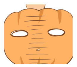 Pumpkin Character sticker #3441206