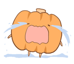 Pumpkin Character sticker #3441213