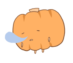 Pumpkin Character sticker #3441218