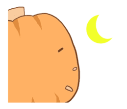 Pumpkin Character sticker #3441221