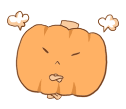Pumpkin Character sticker #3441223