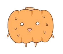 Pumpkin Character sticker #3441232