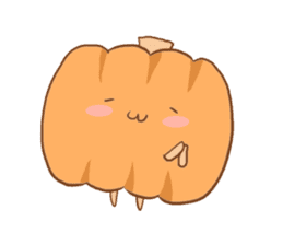 Pumpkin Character sticker #3441233
