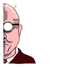 bald Lehman sticker #3441259