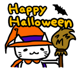 Happy God Cat sticker #3441679