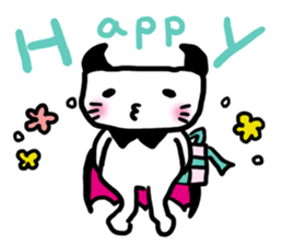 Happy God Cat sticker #3441690