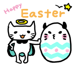 Happy God Cat sticker #3441697