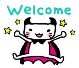 Happy God Cat sticker #3441706