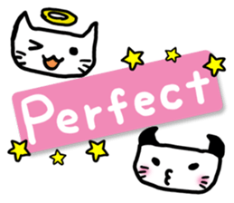 Happy God Cat sticker #3441713